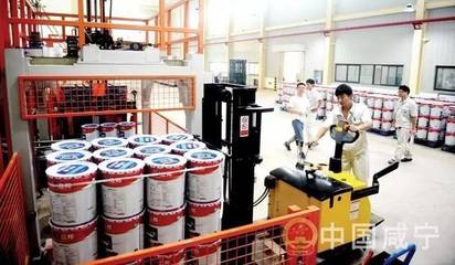 立邦涂料咸寧工廠首條生產線投產，年產值50億元項目啟航